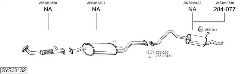 BOSAL SYS08152