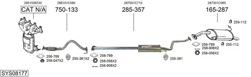 BOSAL SYS08177