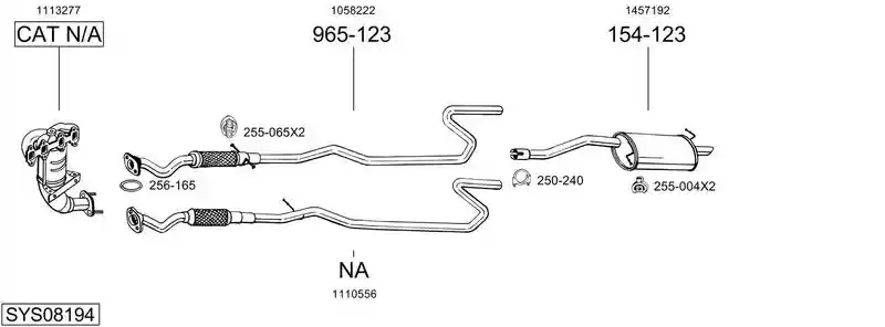 BOSAL SYS08194