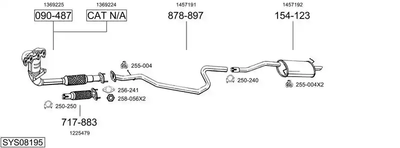 BOSAL SYS08195