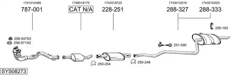 BOSAL SYS08273