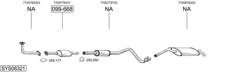BOSAL SYS08321