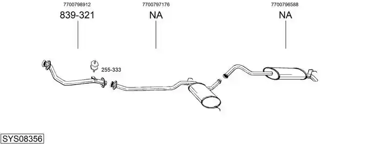 BOSAL SYS08356