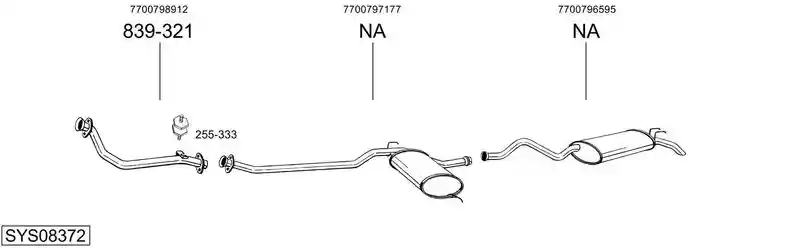 BOSAL SYS08372