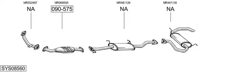 BOSAL SYS08560