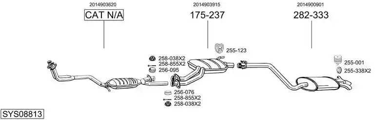 BOSAL SYS08813