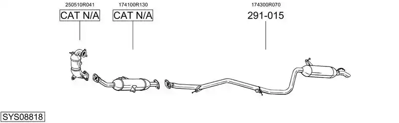 BOSAL SYS08818