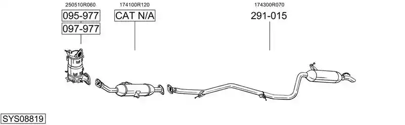 BOSAL SYS08819