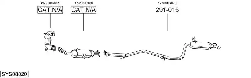 BOSAL SYS08820