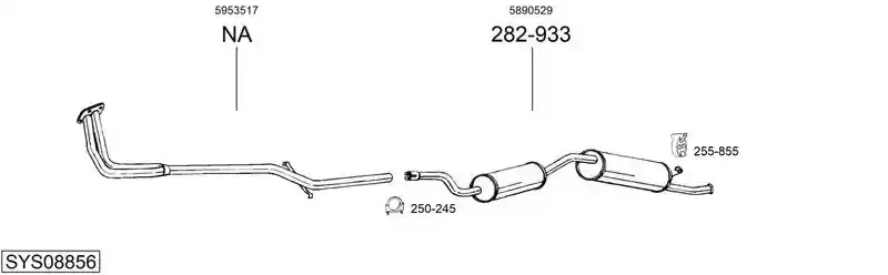 BOSAL SYS08856
