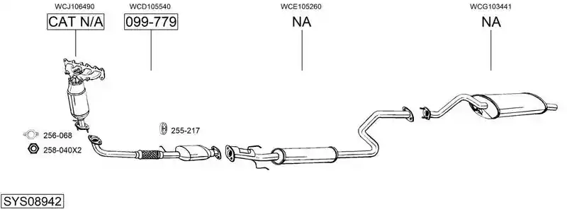 BOSAL SYS08942