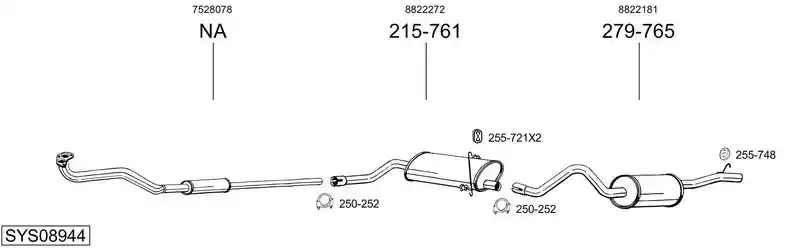 BOSAL SYS08944