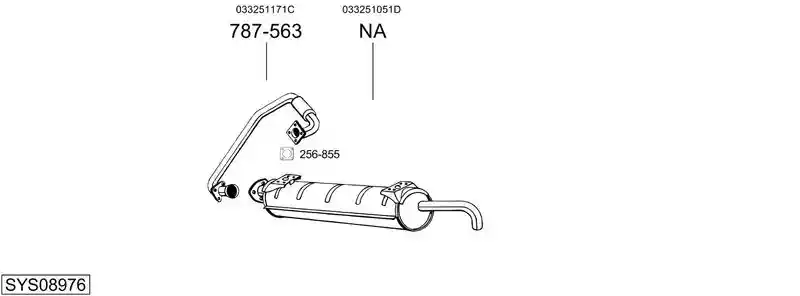 BOSAL SYS08976