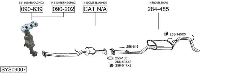 BOSAL SYS09007