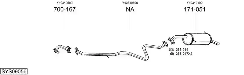 BOSAL SYS09056