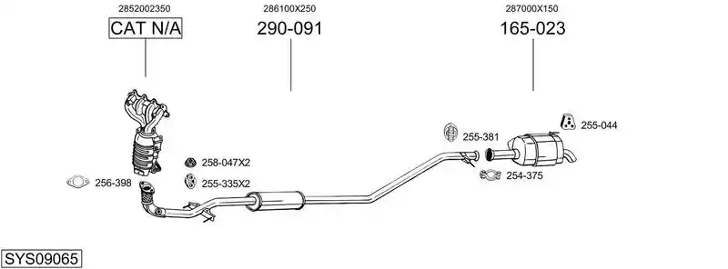 BOSAL SYS09065