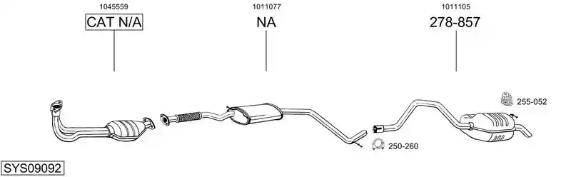 BOSAL SYS09092