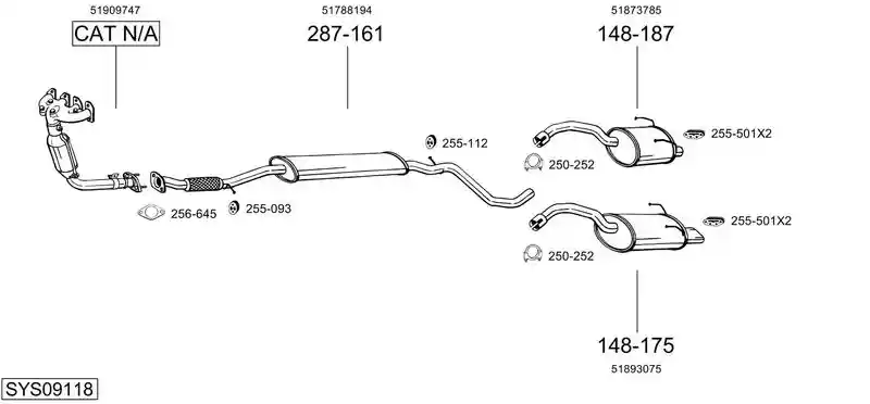 BOSAL SYS09118