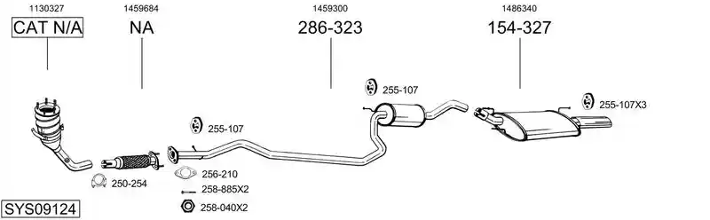 BOSAL SYS09124