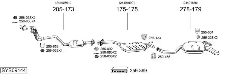 BOSAL SYS09144