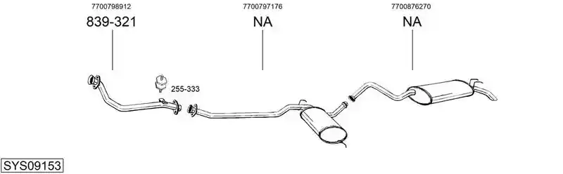 BOSAL SYS09153