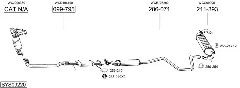BOSAL SYS09220