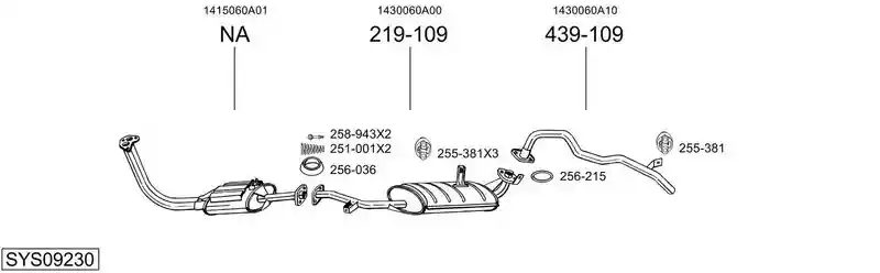 BOSAL SYS09230