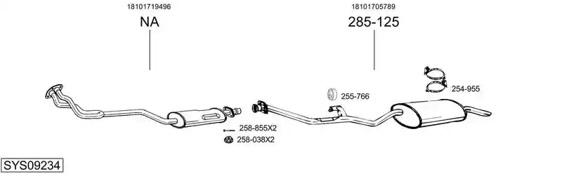 BOSAL SYS09234