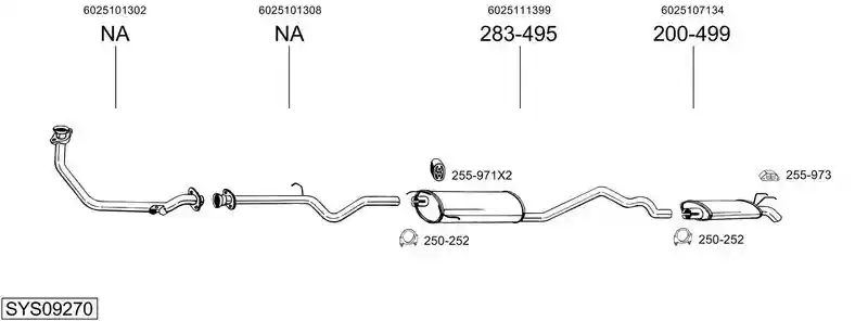 BOSAL SYS09270