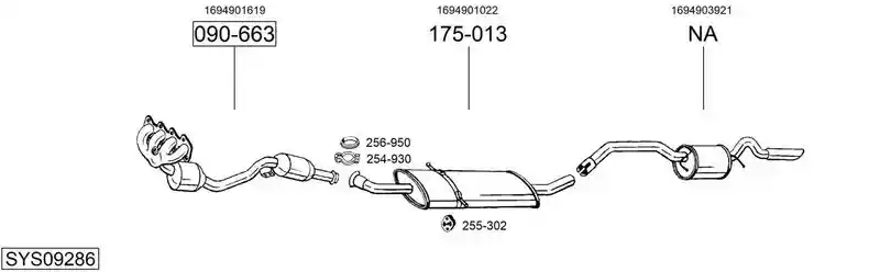 BOSAL SYS09286