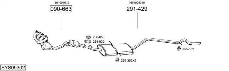 BOSAL SYS09302