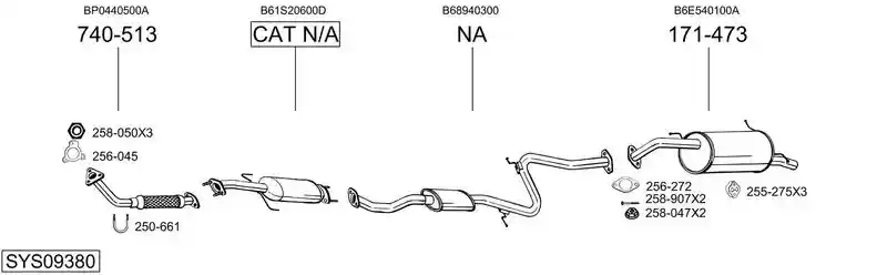 BOSAL SYS09380