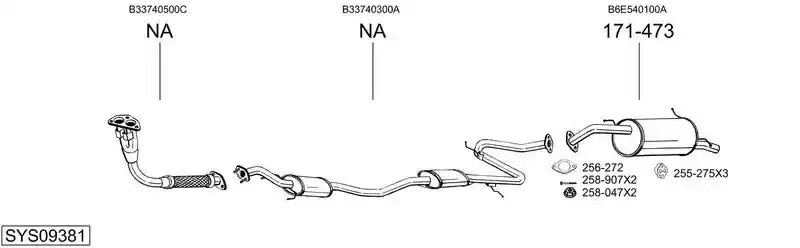 BOSAL SYS09381