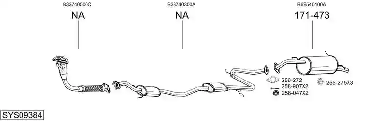 BOSAL SYS09384