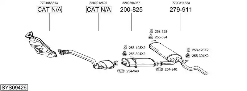 BOSAL SYS09426