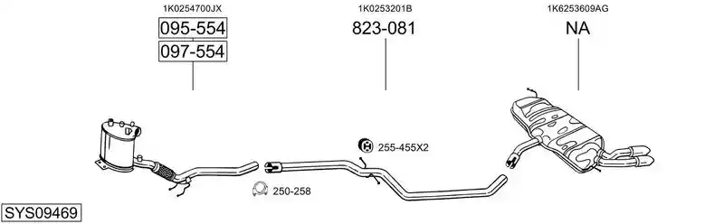 BOSAL SYS09469