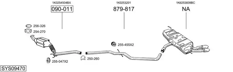 BOSAL SYS09470