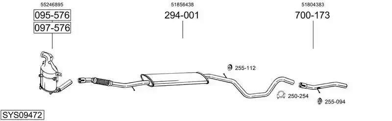 BOSAL SYS09472
