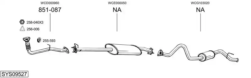 BOSAL SYS09527