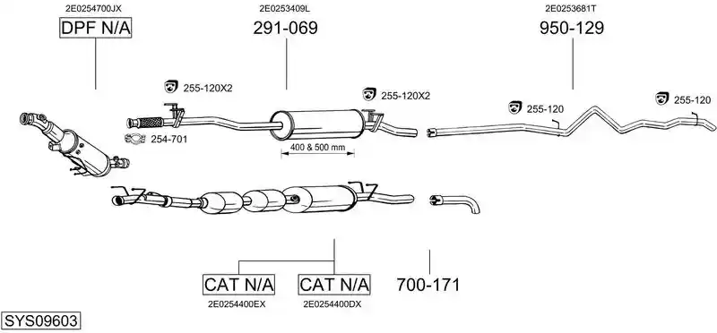 BOSAL SYS09603