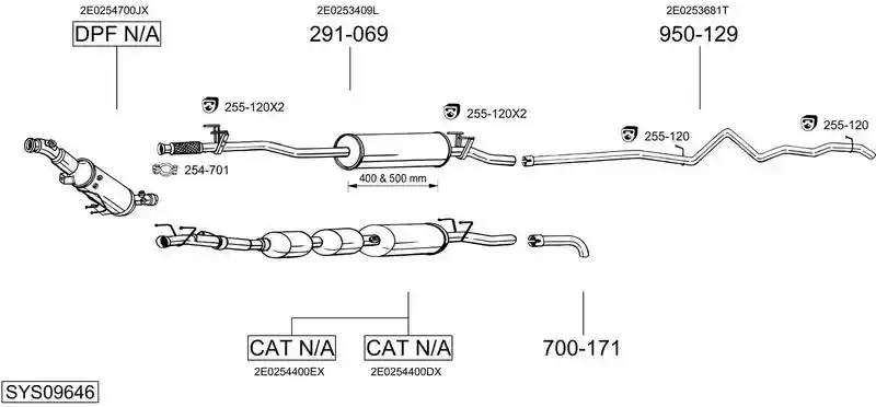 BOSAL SYS09646