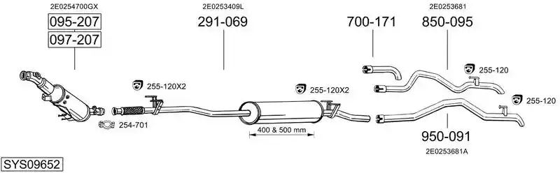 BOSAL SYS09652