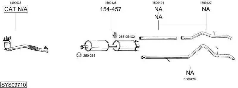 BOSAL SYS09710