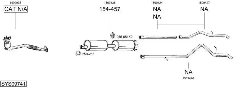 BOSAL SYS09741