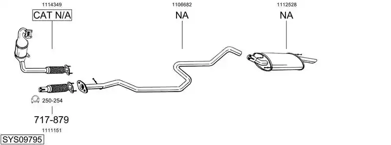 BOSAL SYS09795