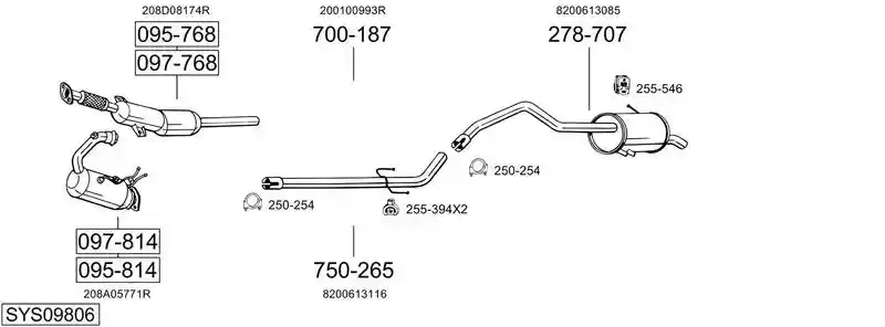 BOSAL SYS09806