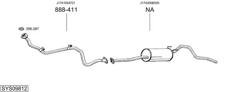 BOSAL SYS09812