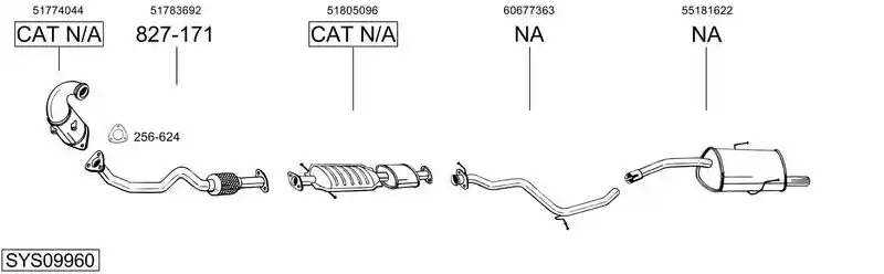 BOSAL SYS09960