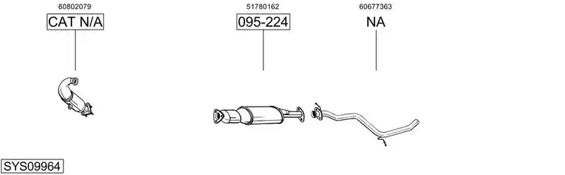 BOSAL SYS09964
