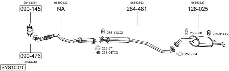 BOSAL SYS10010